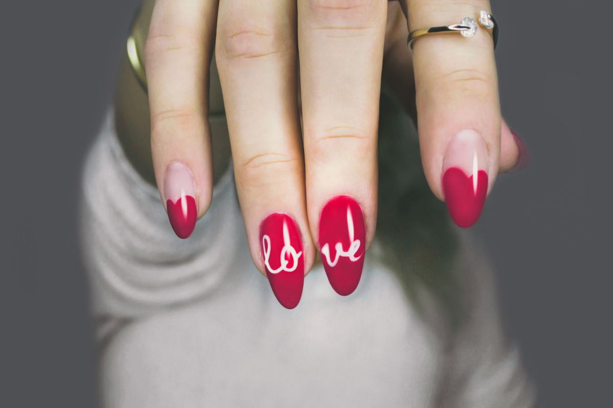 Manicure design, representative of services at Pedi Palace